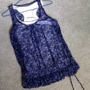 Women's cotton lined top